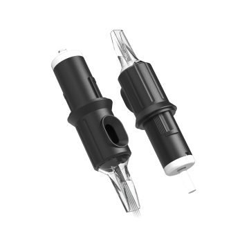 Kartong med 20 Ghost Black nålpatroner - Soft Edge Magnum Long Taper