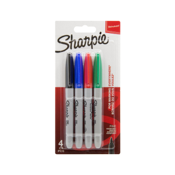 4-pack Sharpie Fine Point Märpennor