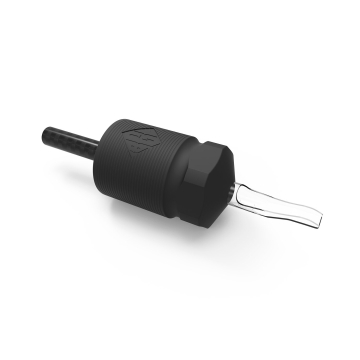 Låda med 15 Black N Gold Legacy Carbon Fibre 30MM engångstuber - Flat Open