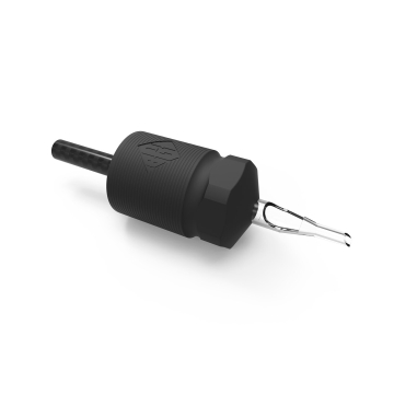 Låda med 15 Black N Gold Legacy Carbon Fibre 30MM engångstuber - Round Cutback