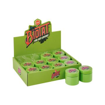 Låda med 12 BIOTAT Zest mjukt tatueringssmör 50 ml studiodisplay