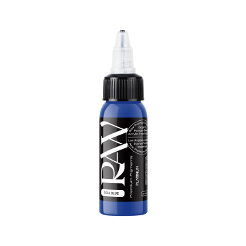 Raw Pigments Platinum - Deja Blue Tatueringsbläck - 30ml