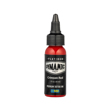 Platinum by Dynamic Tatueringsbläck - Crimson Red 30 ml