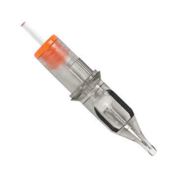 Låda med 20 EZ Revolution Cartridges Long Taper - Round Shader