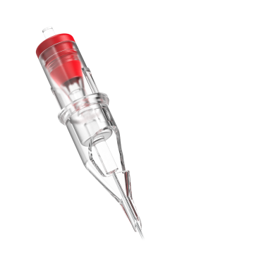 Låda med 20 Ghost Nano nålpatroner - Round Liner Long Taper
