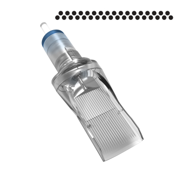 Kartong med 5 Killer Ink Stellar stora Magnum-patroner 0,35 mm Magnum Weaved - Lång kon