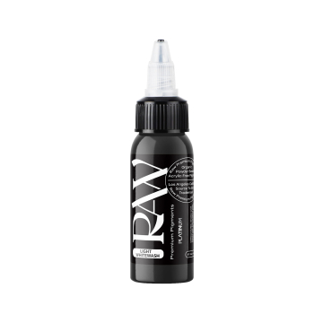 Raw Pigments Platinum - Light Whitewash Tatueringsbläck - 30ml
