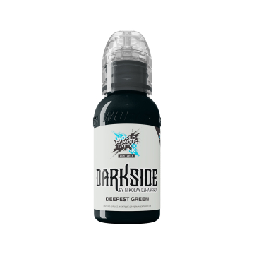 World Famous Limitless Tattoo Ink - Nikolay Dzhangirov Deepest Green 30 ml World Famous Limitless Tattoo Ink - Nikolay Dzhangirov Deepest Green 30 ml