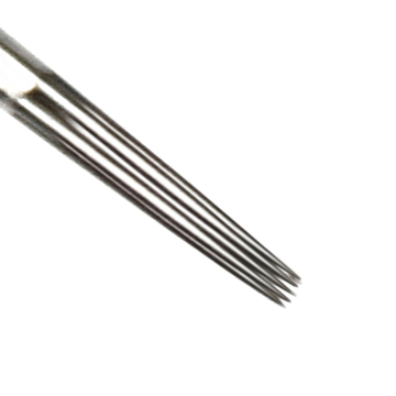 Låda med 50 Magic Moon 0.35MM Round Liner Långa tatueringsnålar