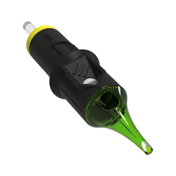 Låda med 20 Metrix Signature nålpatroner - Extra Tight Round Liner Long Taper