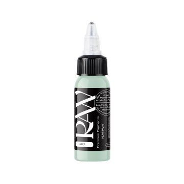 Raw Pigments Platinum - Mint Tatueringsbläck - 30ml