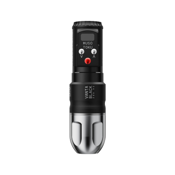 Musotoku Mercury - Vanta Black trådlös tatueringsmaskin - 3,8 mm