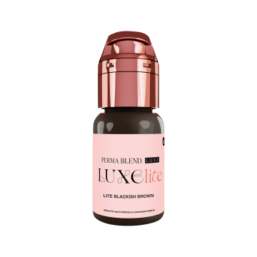 Perma Blend Luxe Lite PMU-bläck - Lite Blackish Brown 15ml