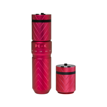 Peak Solice Pro trådlös maskin med extra batteri - Röd Peak Solice Pro trådlös maskin med extra batteri - Röd