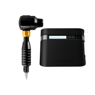 Cheyenne Sol Terra Maskin + Grepp + Strömförsörjning Paket i Svart