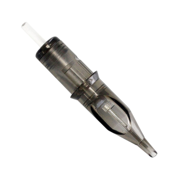 Låda med 20 Tortula tatueringspatroner - Round Shader - Medium Taper