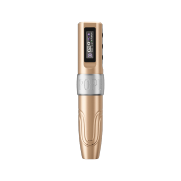 POPU Mini Diva trådlös PMU-maskin - Champagne