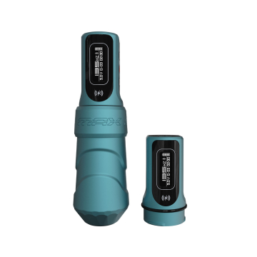 FK Irons Flux Max med 2x PowerBolt II - 4,0 mm slaglängd - Blueberry Milk