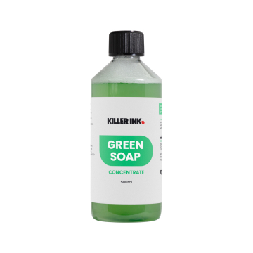 Flaska med 500ml Killer Ink Koncentrerad Grön Såpa