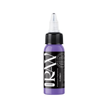 Raw Pigments Platinum - Lavender Tatueringsbläck - 30ml