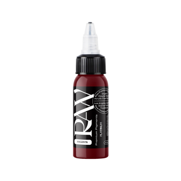Raw Pigments Platinum - Magenta Tatueringsbläck - 30ml