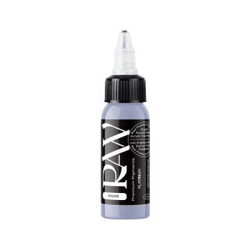Raw Pigments Platinum - Mauve Tatueringsbläck - 30ml