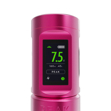 Batteri för Peak Solice Pro V2 Trådlös maskin - Matt rosa