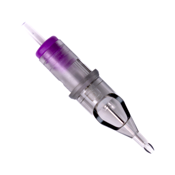 Låda med 10 Prime Needle-patroner - Bugpin Round Shader Long Taper