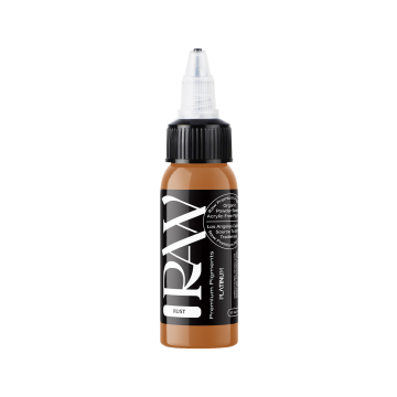 Raw Pigments Platinum - Rust Tatueringsbläck - 30ml