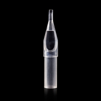 Låda med 50 Killer Ink PREMIUM Genomskinliga steriliserade Engångs Tips - Flat