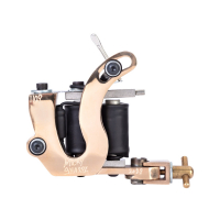 Micky Sharpz – Bronze Contraption Tattoo Machine – Linjemaskin