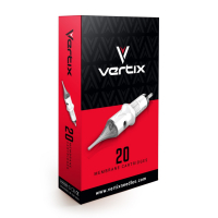 Låda med 20 Vertix patroner 0,30mm (Medium Taper) - Round Shader