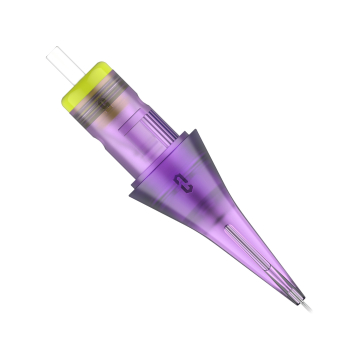 Låda med 20 Revolution Tatueringspatroner - Straight Round Liner