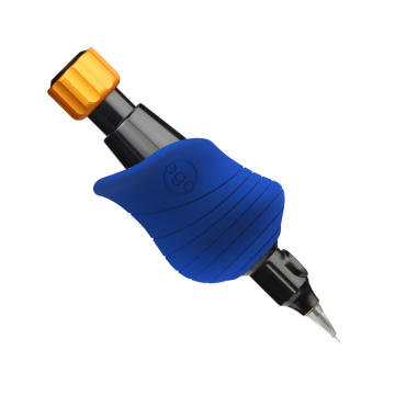 Låda med 10st EGO BIOHAWK Engångsöverdrag för Cheyenne Grepp - BLÅ