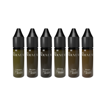 Pro Nouveau Pigments - Brows Collection Sats 6x 15ml