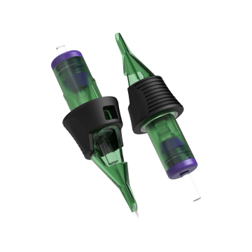 Box Of 20 Ghost Hex Needle Cartridges Tight Liners Long Taper