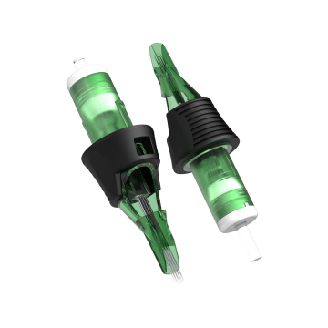 Box Of 50 Ghost Hex Needle Cartridges Magnum Long Taper