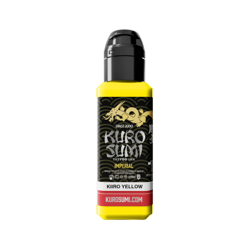 Kuro Sumi Imperial Tatueringsbläck - Kiiro Yellow 44 ml