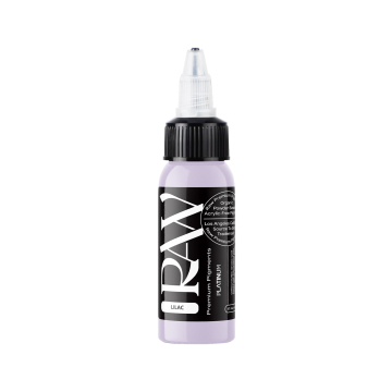 Raw Pigments Platinum - Lilac Tatueringsbläck 30ml