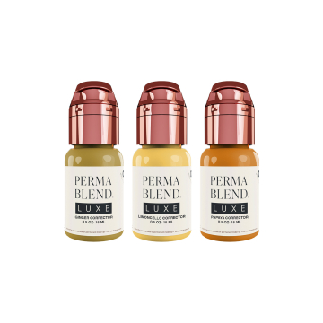 Perma Blend Luxe PMU Ink - Rescue Mini Set - 3x 15 ml
