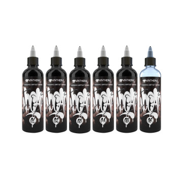 Panthera Black Ink x Kindamo Set - 6x 150 ml