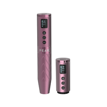 Peak Astra - Trådlös PMU-maskin av penntyp med 2 batterier - Rosa
