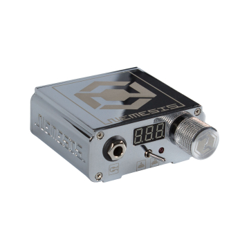 Nemesis LED Strömtillförsel - SILVER (EU Cable)