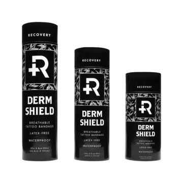 Recovery Derm Shield Recovery hudskyddande transparent bandage - Rulle tatueringsfilm
