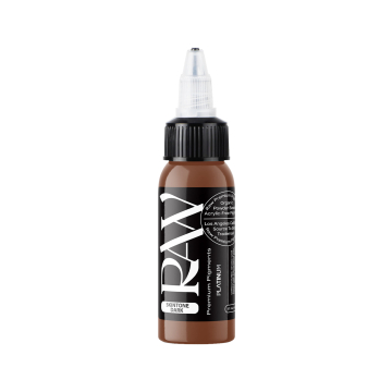Raw Pigments Platinum - Skintone Dark Tatueringsbläck - 30ml