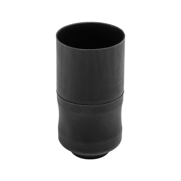 Förpackning med 24 FK Irons Black Flux engångsgrepp i gummi (Klassisk)