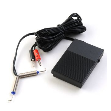 Fotpedal / Clip Cord Banankontakt Kombination