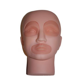 Övningshuvud för Ögon- och Läpptatuering