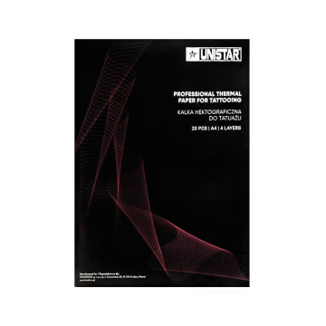 Låda med 20 UNISTAR® Professionellt termiskt papper - Magenta