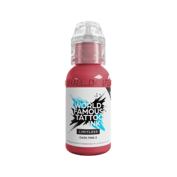 World Famous Limitless tatueringsbläck - Dark Pink 2 30ml